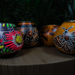 Load image into Gallery viewer, Calebasse Traditionnelle Gravée 🖊️ - Mimaté