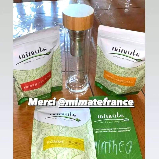 coffret découverte maté infusion avec du maté aux fruits