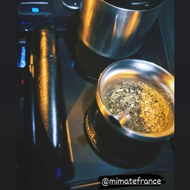 calebasse aluminium pour boire le maté