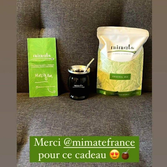 coffret maté inox pour boire le maté bio