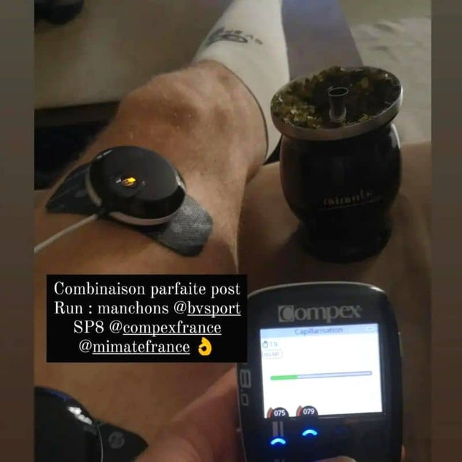 boire du maté pour la récupération musculaire