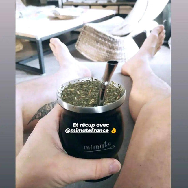 boire du mate pour récupération sportive