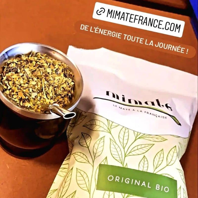 préparation de boisson maté