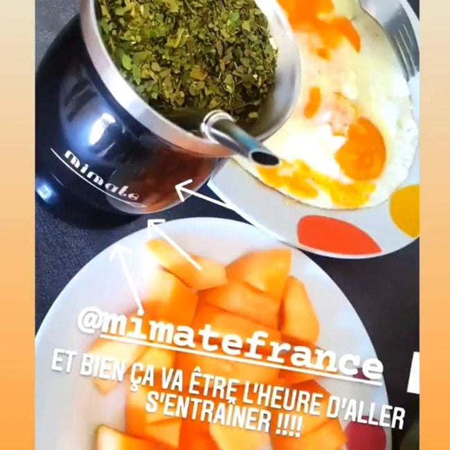 boire du maté avant le sport