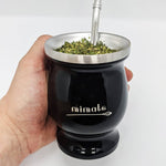 Load image into Gallery viewer, Calebasse maté inox brossé - Mimaté