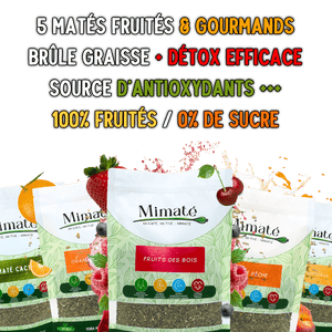 Lot ultime maté Fruité 🍊🍍🌵🍓🍑 - Mimaté